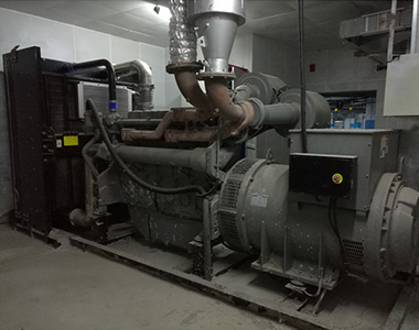 Generador de uso terrestre EvoTec 800kw/400v aplicado a un proyecto inmobiliario