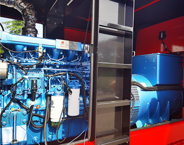 Generador EvoTec 400kw/400v aplicado a un proyecto de arrendamiento doméstico