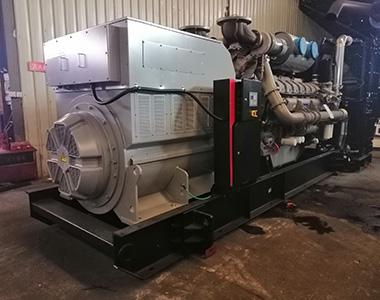 Generador de alta tensión 1600Kw 10.5kv para el proyecto de central eléctrica de almacenamiento de energía bombeada de Fujian