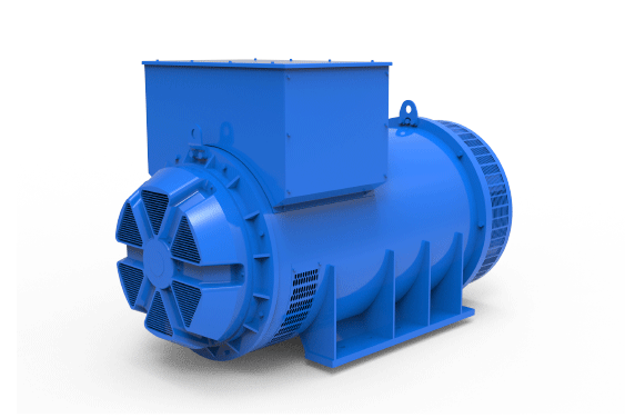 Alternador industrial de la serie EVO468 1650/2700kVA, 400/480V, 50/60Hz, 4/6Pole