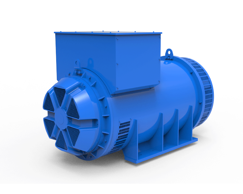 Alternador industrial de la serie EVO468 1650/2700kVA, 400/480V, 50/60Hz, 4/6Pole