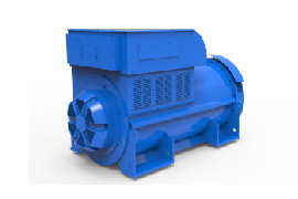 Generador de serie de alta tensión EVO568 3000-4125kVA, 3300/15000V, 50/60Hz, 4/6Pole