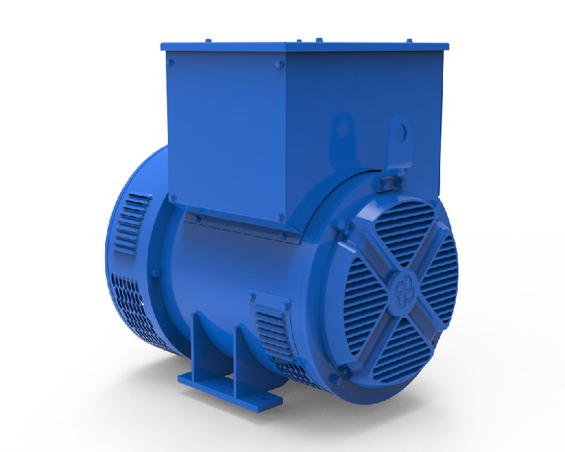 Generador marino de la serie TCM228 50/150kVA, 400/480V, 50/60Hz, 4/6Pole