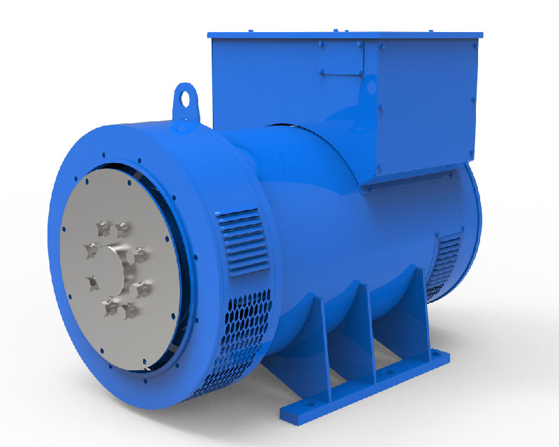 Generador marino de la serie TCM318 313/410kVA, 400/480V, 50/60Hz, 4/6Pole