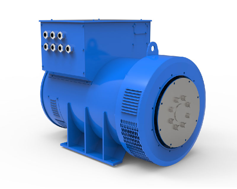 Generador marino de la serie TCM368 450/700kVA, 400/480V, 50/60Hz, 4/6Pole