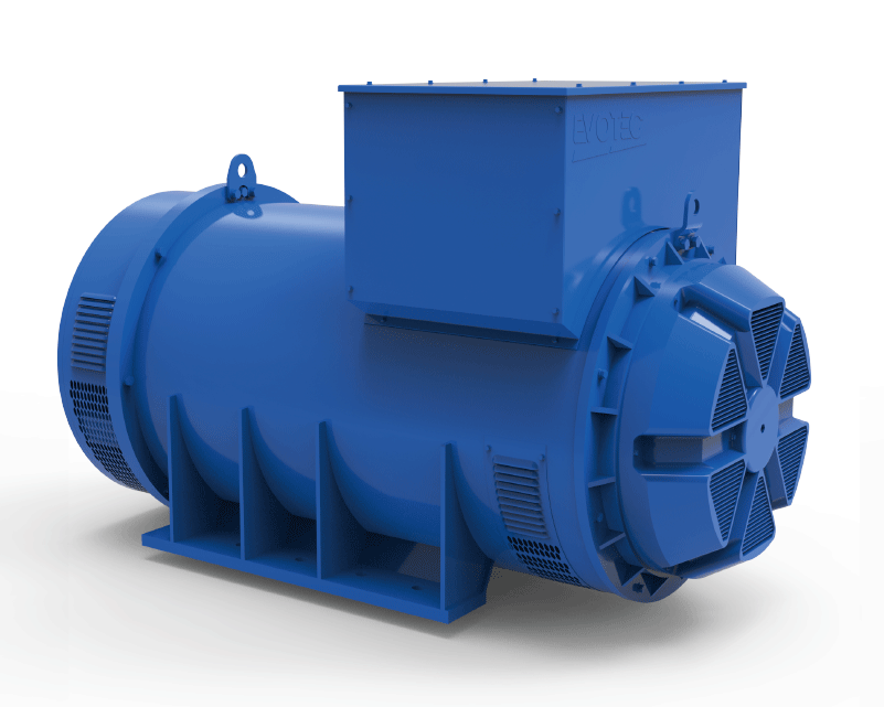 Generador marino de la serie TCM468 1400/1650kVA, 400/480V, 50/60Hz, 4/6Pole