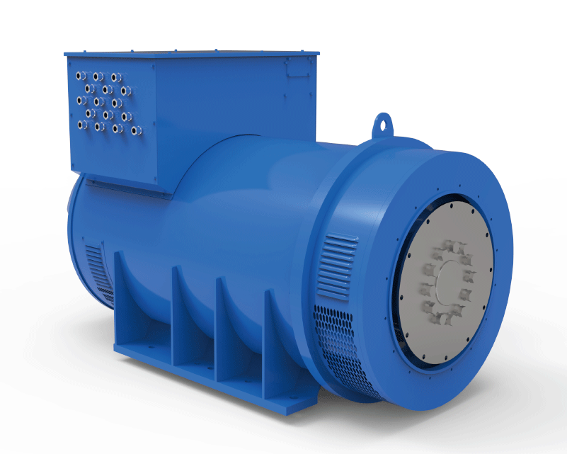 Generador marino de la serie TCM468 1400/1650kVA, 400/480V, 50/60Hz, 4/6Pole