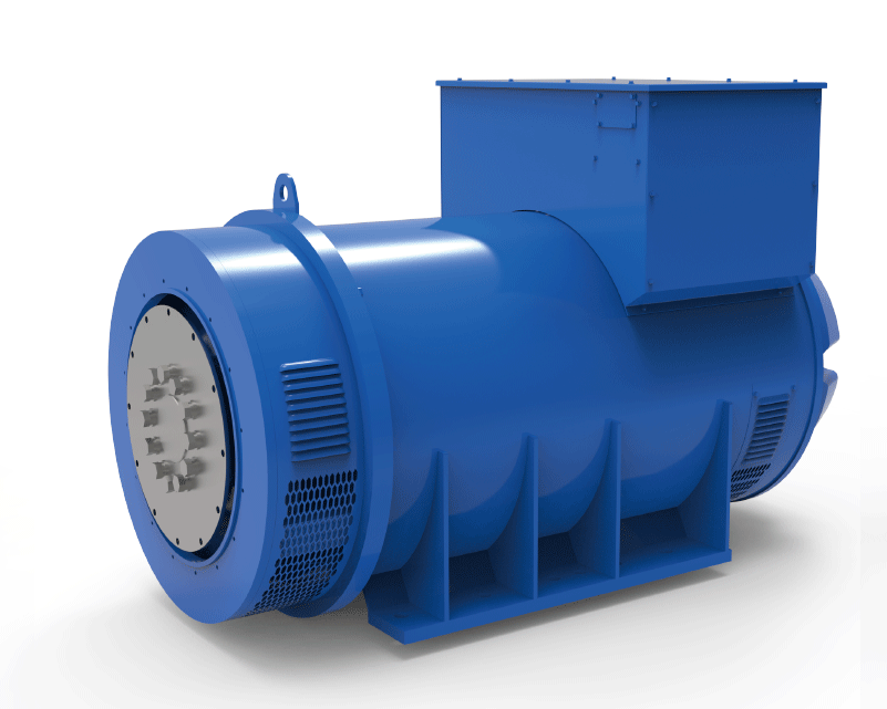 Generador marino de la serie TCM468 1400/1650kVA, 400/480V, 50/60Hz, 4/6Pole