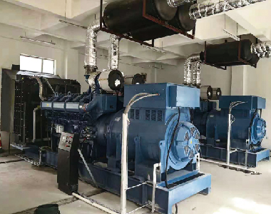 2 x 1500KW / 10.5KV Alternador HV - Proyecto de carretera de Qingdao
