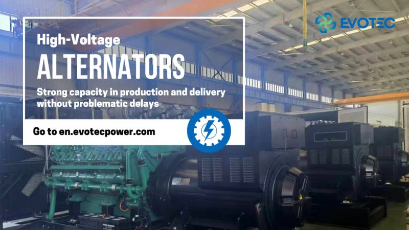 Another 3 alternators (1600KW *10.5KV )are ready for the data center!