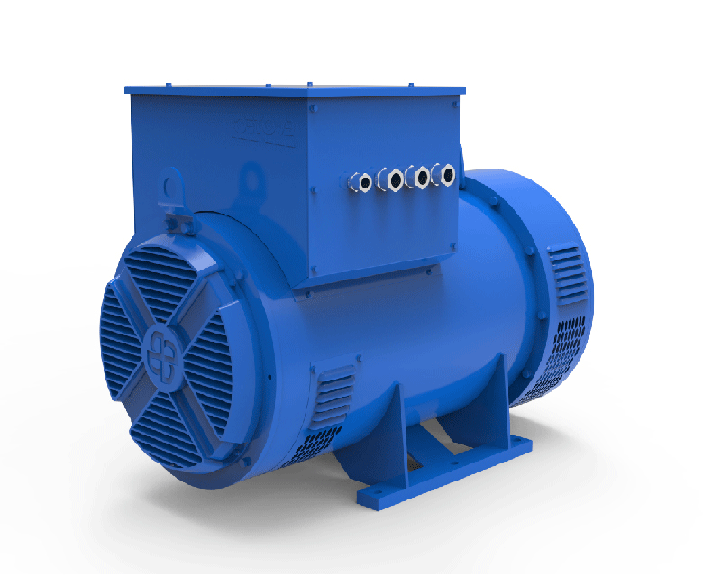 Innovating Reliable 100 kVA Alternators for Industrial and Marine Applications