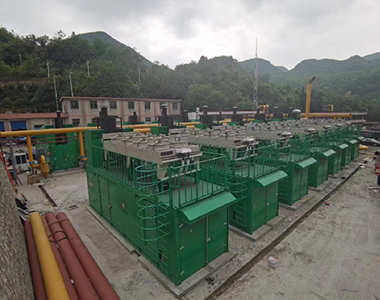 Proyecto de generación de energía de gas de Guangxi Yuchai (generador de alta tensión de 1200KW / 10.5KV / 6 polos)