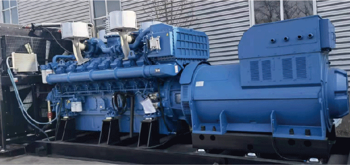 Proyecto de generación de energía de mina de carbón en la provincia de Shanxi -2500KW / 10.5KV HV alternador