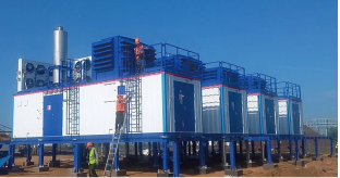 8 EVOTEC and Weichai are used in natural gas power   generation projects in the Northern Europe