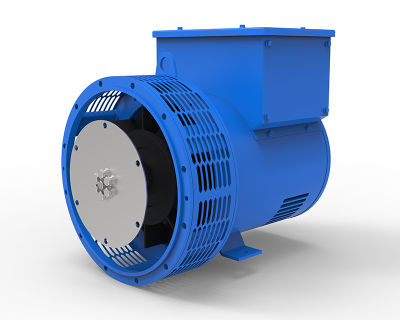 Alternador industrial de la serie EVO168 8.5 / 27kVA, 400 / 480V, 50 / 60Hz, 4 / 6Pole