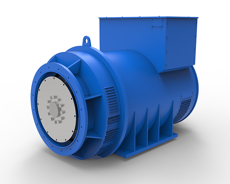 Generador industrial de la serie EVO528 2500/3300kVA, 400/480V, 50/60Hz, 4/6/8/10Pole